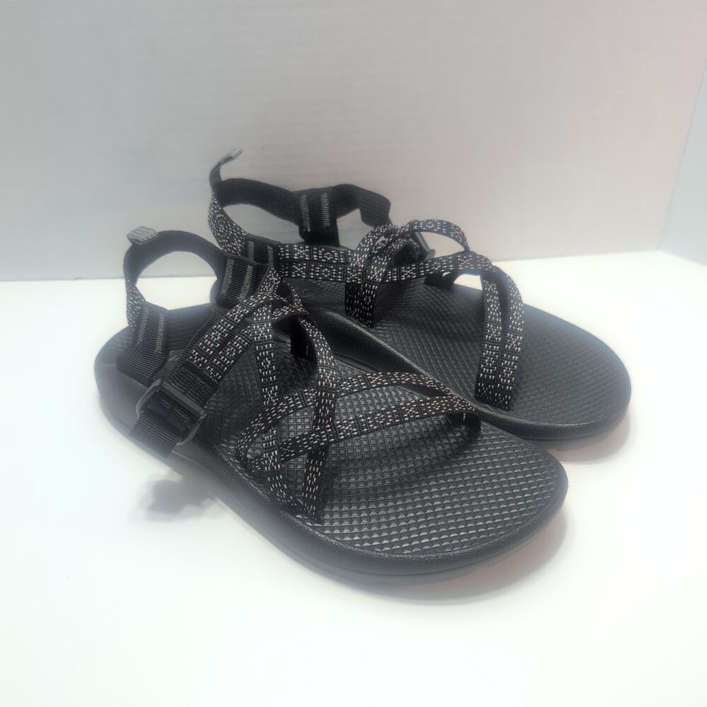 Chaco Nylon Rubber Heavy Molded Sole Hiking Sandals Women's 6